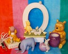 New ListingWinnie the Pooh Night Light Honey Pot & Pooh & Piglet & Eeyore Figurines