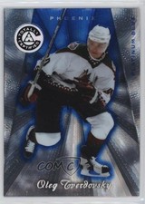 1997 Pinnacle Totally Certified Platinum Blue 1370/3099 Oleg Tverdovsky #103 e0k