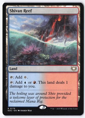 Shivan Reef 179 Commander: Edge of Eternities