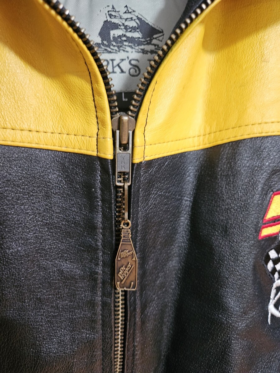 Dr Pepper Racing 50th Anniversary Burk's Bay Leather Jacket 126