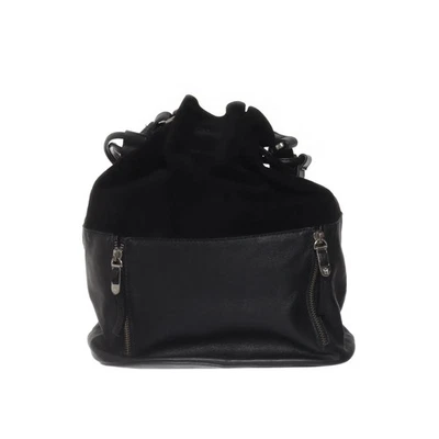 Massimo Dutti, Umhängetasche, Damen, Leder, Schwarz, 27, 13, 30 cm #91z - Bild 1 von 4