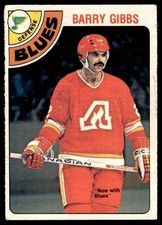 1978-79 O-Pee-Chee Barry Gibbs St. Louis Blues #390