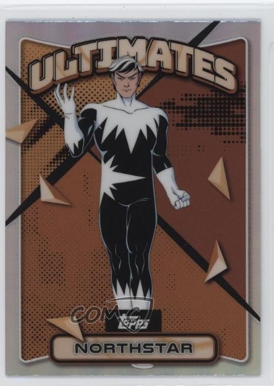 2025 Topps Finest X-Men '97 Common Bronze Refractor Northstar #9 1b7o