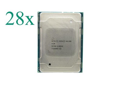 Lot of 28 Intel Xeon Silver 4110 SR3GH 8-Core 2.10GHz 14nm Cache CPU Processor