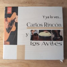 Carlos Rincon y ya lo ves.. Los Aviles CD / DVD Sealed