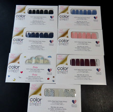 Color Street Nail Polish Strips Lot of 7 Lot D