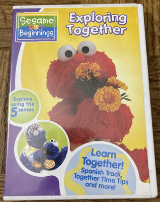 Sesame Beginnings Exploring Together DVD-Rare Vintage-SHIPS N 24