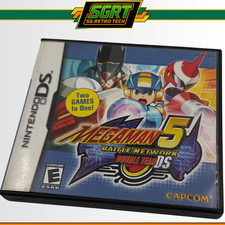 Mega Man Battle Network 5 Double Team DS Nintendo DS Tested IOB No Manual