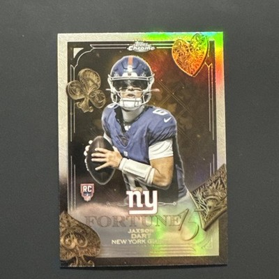 Topps Chrome 2025 Fortune 15 Jaxson Dart F15-23 Rookie Refractor