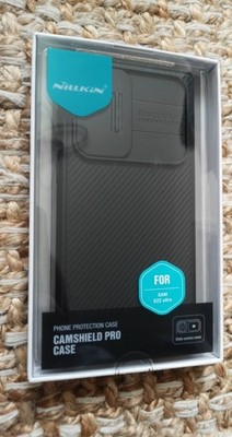 Nillkin Camshield Hülle für Samsung S22 Ultra - Kameraschutz Schwarz