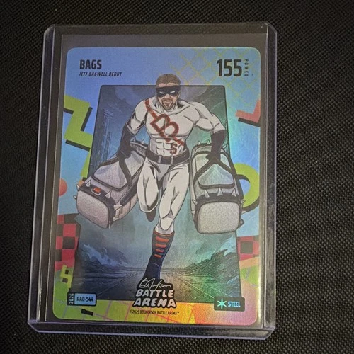 Bo Jackson Battle Arena Bags Jeff Bagwell Debut 80’s Rad SP Insert Steel Griffey
