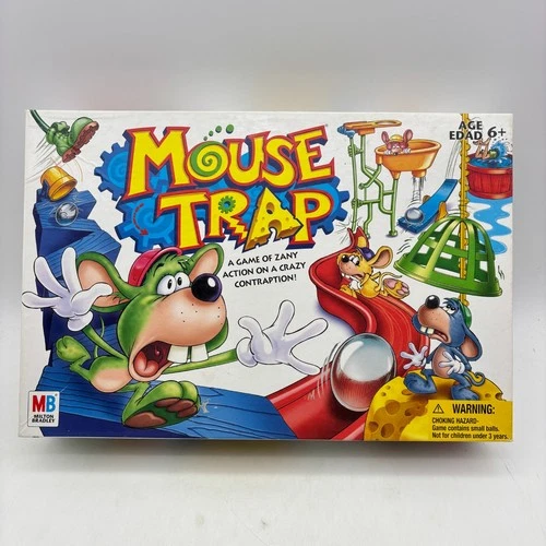VINTAGE Mouse Trap COMPLETE Milton Bradley 2005 Classic Board Game Kids Family