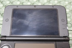 Nintendo 3DS XL LL Console Blue x Black Japan NTSC-J Stylus Scratches Good