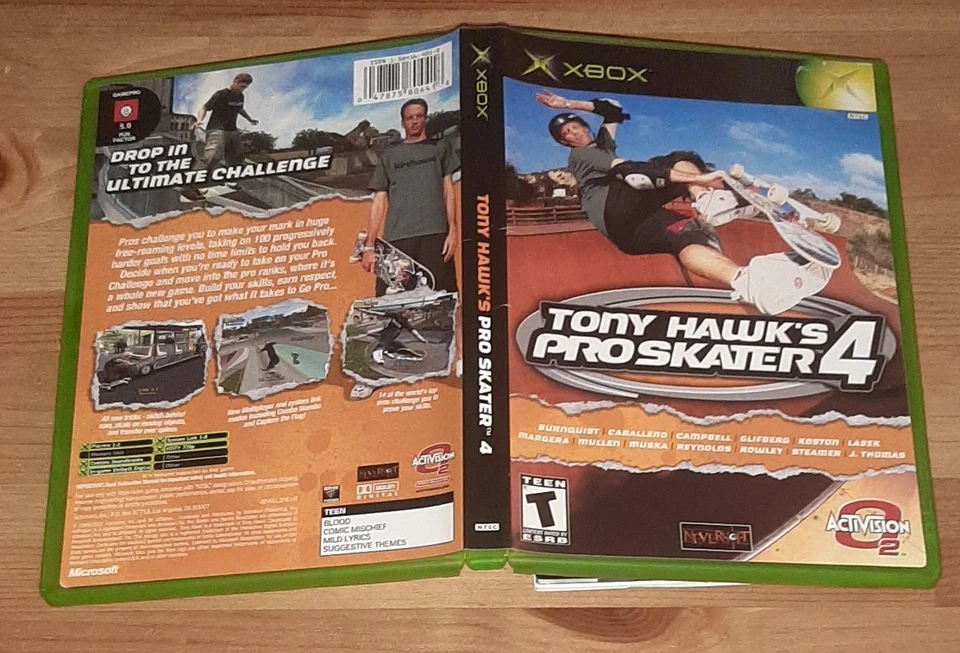 Tony Hawk's Pro Skater 4 (Xbox) Complete with Manual, Very Good Condition - Image 3 of 4