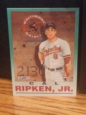CAL RIPKEN JR. 1992 FLEER PRO VISIONS CARD EX-MT+ CONDITION