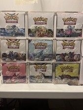 Pokemon Booster Box Acrylic Protective Case Durable And Magnetically Sealed