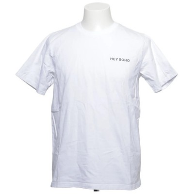 Hey Soho, T-shirt, Größe: M, Weiß, Bio-Baumwolle, Print, Herren #N80