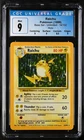 1999 Pokemon Base Set Raichu Holo CGC 9 #14/102