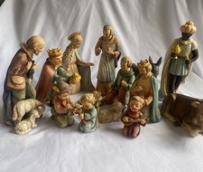 1951 Hummel Goebel Nativity/ Set 15 Pieces Large