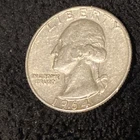 1964-D  25c silver washington quarter