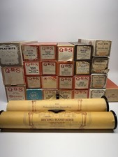 LOT Of 26 VINTAGE Player Piano Rolls PIANO PLAYER MUSIC QRS AEOLIAN PLAY-RITE