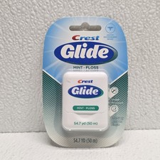 Crest Glide Shred Resistant Floss Mint 54.7 yd New Sealed