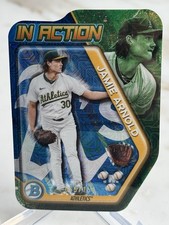 2025 Bowman Draft mojo refractor - IN ACTION /150 Athletes JAMIE ARNOLD  #BIA -3