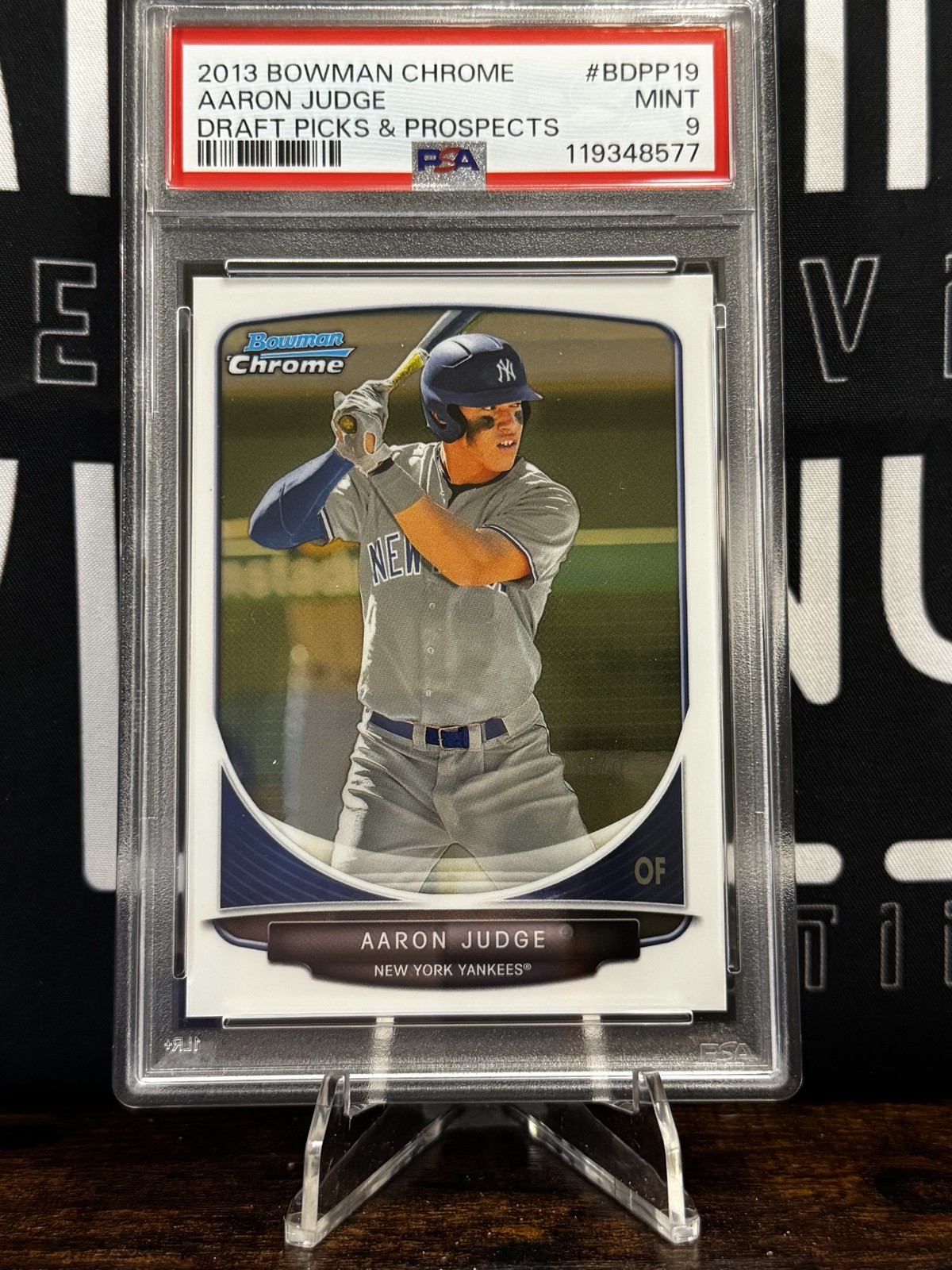2013 Bowman Draft Picks & Prospects - Chrome Aaron Judge #BDPP19 First Year NYY