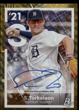 2021 Bowman Platinum Precious Elements Autographs #PE-7 Spencer Torkelson 39/50