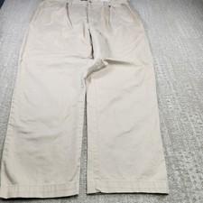 Vintage Polo Ralph Lauren Andrew Pants Men 38x30 Pleated High Rise Trouser Baggy