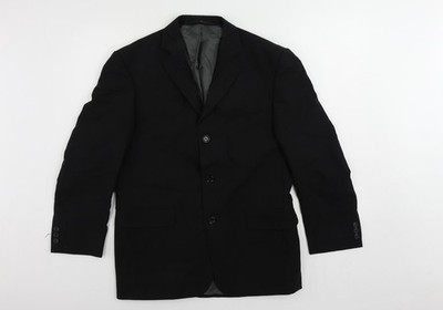Anzugjacke Herren UK Größe 38 Taylor & Reece Regular Schwarz