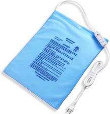 Electric Heating Pad For Back Cramps & Back Pain Relief No Auto Shut Off 12"X15"