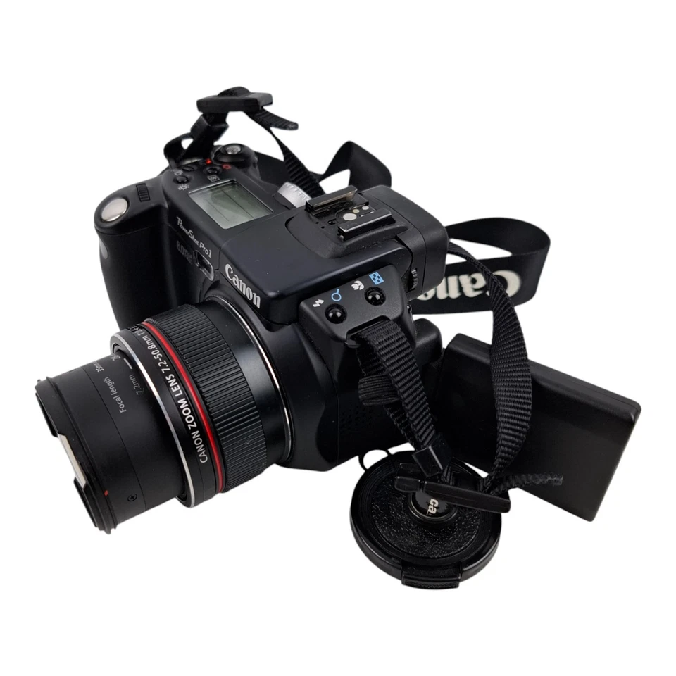 Canon PowerShot Pro1 8.0MP Digital Camera - Black - Image 4 of 4