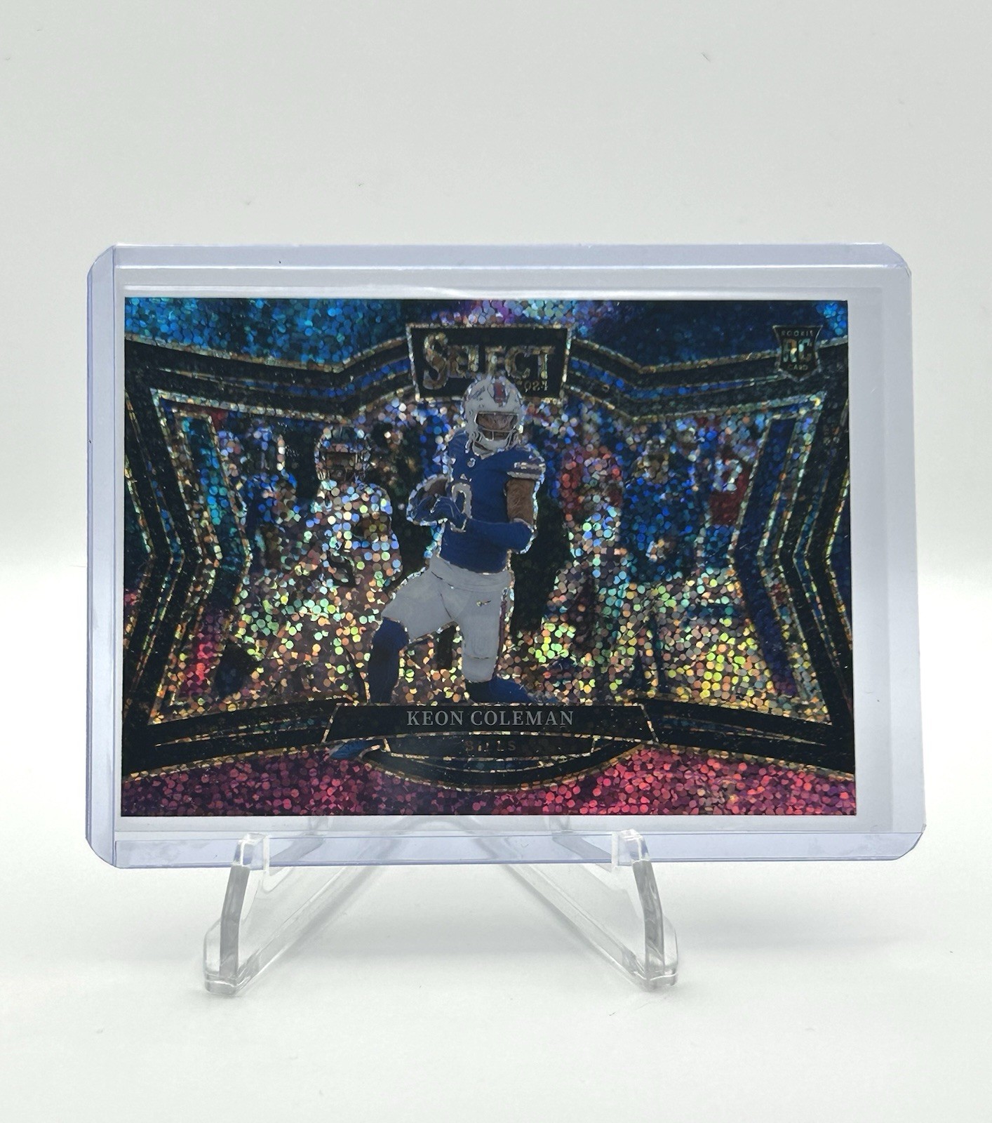 2024 Panini Select Keon Coleman Cosmic Field Level SSP (RC) Mint Or Better!