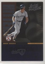 2005 Donruss Leather & Lumber Hitters Inc 1718/2000 Wade Boggs #HI-24 HOF 0l2