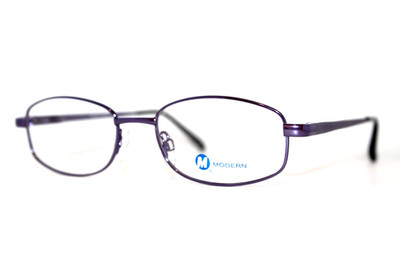 NEW MODERN OPTICAL ADELE LILAC AUTHENTIC EYEGLASSES FRAMES 52-18-135MM RX