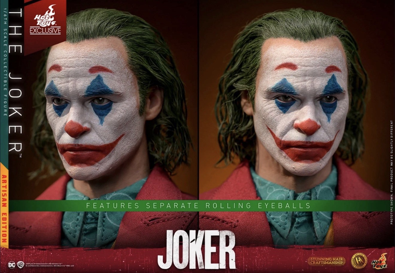 1/6 Hot Toys The Joker Joaquin Phoenix DX43AE Artisan Edition Figure MINT BNIB