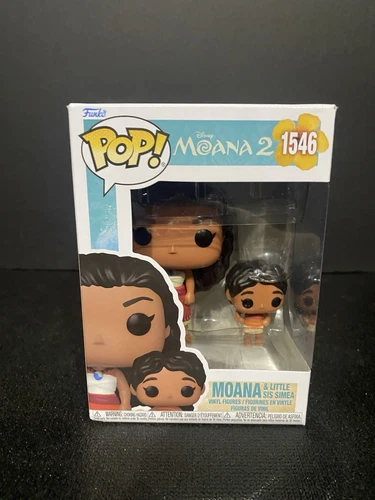FUNKO POP ! MOANA & LITTLE SIS SIMEA 1546 MOANA 2 B01
