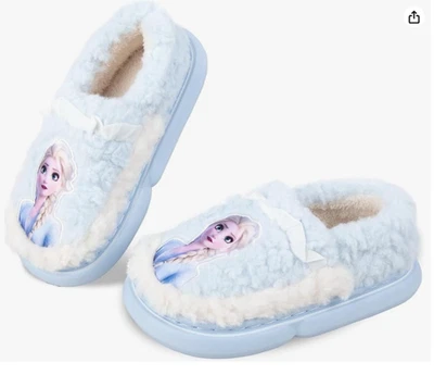 Kinder Mädchen Frozen Elsa Prinzessin Home Interior flache Schuhe Weihnachtsgeschenk