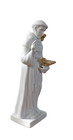 St Francis of Assisi Statue Saint Santo White Sculpture Figure Spain — photo 6