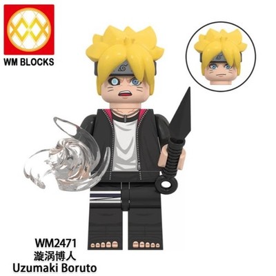 Boruto Uzumaki Naruto Custom 2'' Miniature Figure Next Generation (New/Mint)