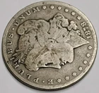 1878 Morgan Silver Dollar $1 90% Silver Business Strike Philadelphia KM#110