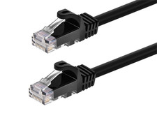 - 109799 Flexboot Cat6 Ethernet Patch Cable - Network Internet Cord - RJ45, Stra
