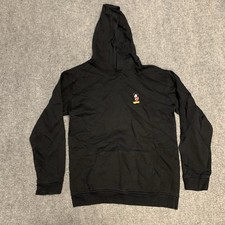 Youth Size XL X Disney Mickey Mouse Pullover Hoodie Hooded Sweatshirt Black