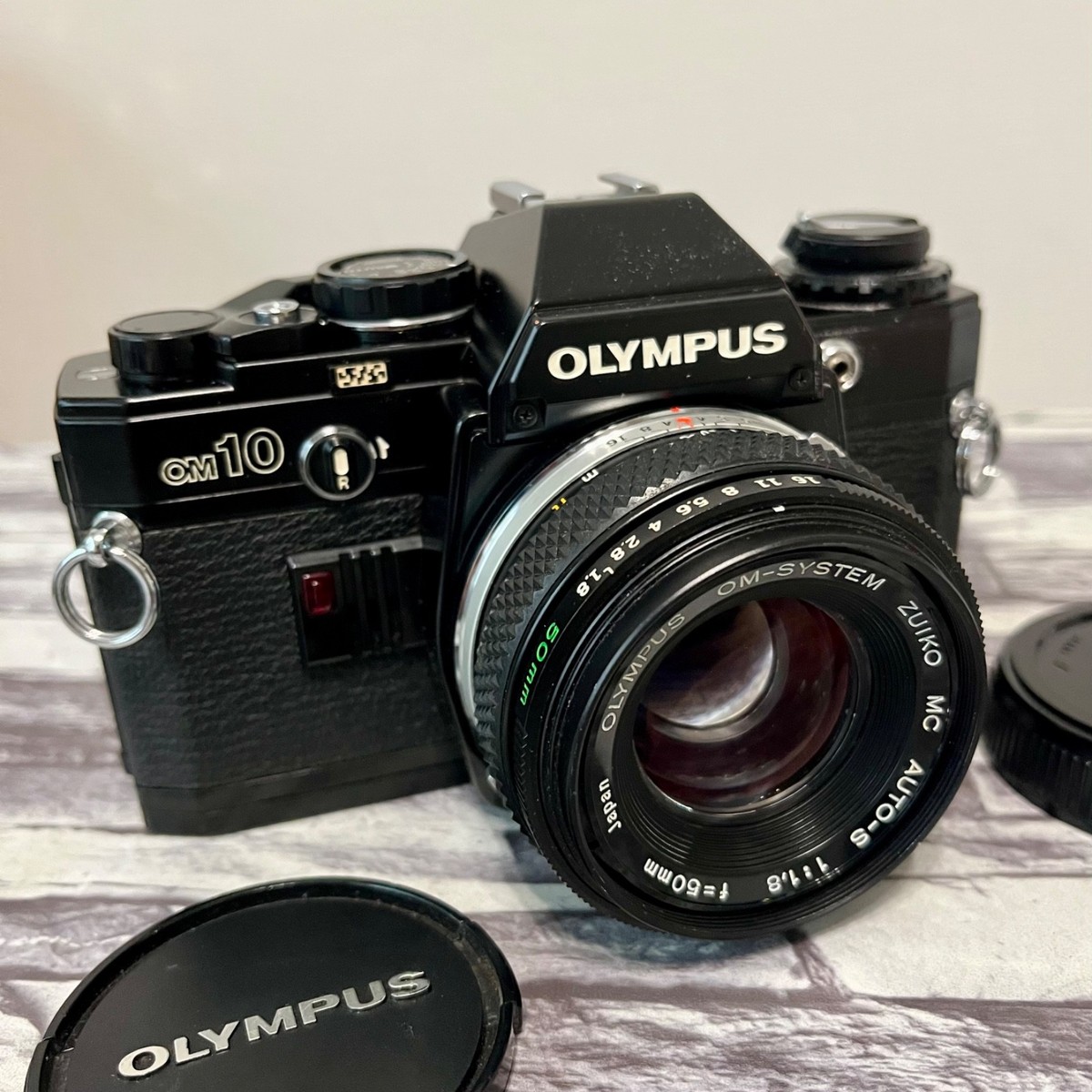 完動品 OLYMPUS OM10 ZUIKO AUTO-S 50mmF1.8 【公式通販】