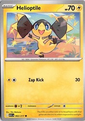 Helioptile 063/217 Mega Evolution: Ascended Heroes