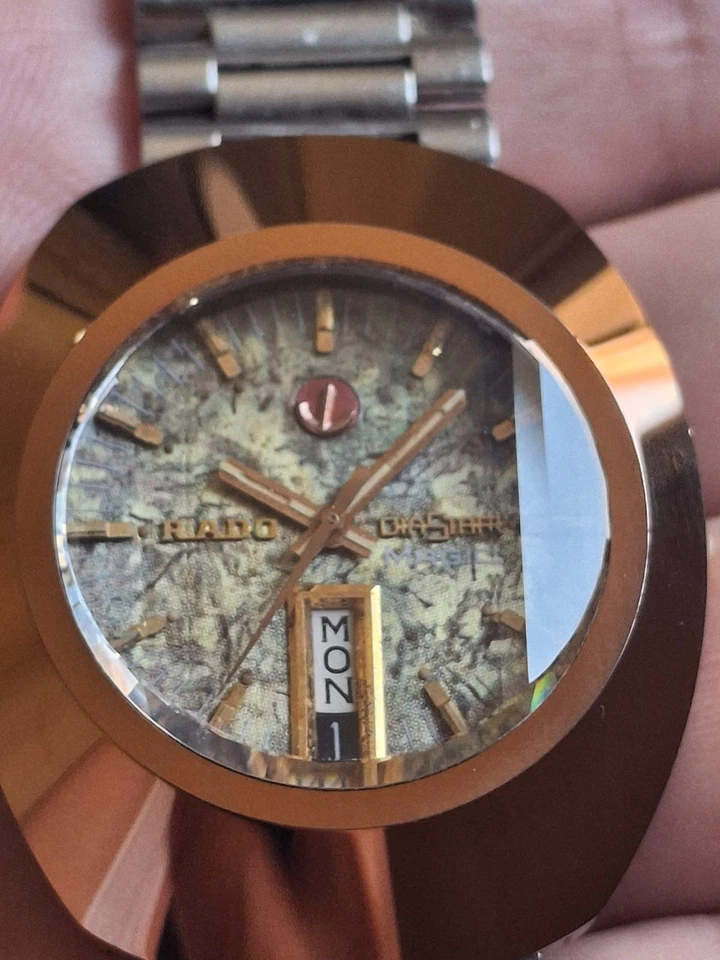 RADO Diastar Magic Automatic Very Unique & Rare Dial Vintage 1970s - Image 3 of 4