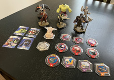 Disney Infinity 2.0 Marvel Lot (22) Figures, Power Discs, Play set & Cards