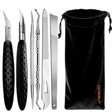 Ingrown Toenail Removal Kit, 7-Piece Pedicure Tool Set for Thick Ingrown Nai