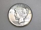 1927-P $1 PEACE SILVER ONE DOLLAR GEM BU